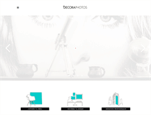 Tablet Screenshot of decoraphotos.com